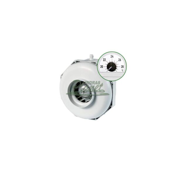 Can-Fan RKW 100L 270 m³/h Rohrventilator temperatur control