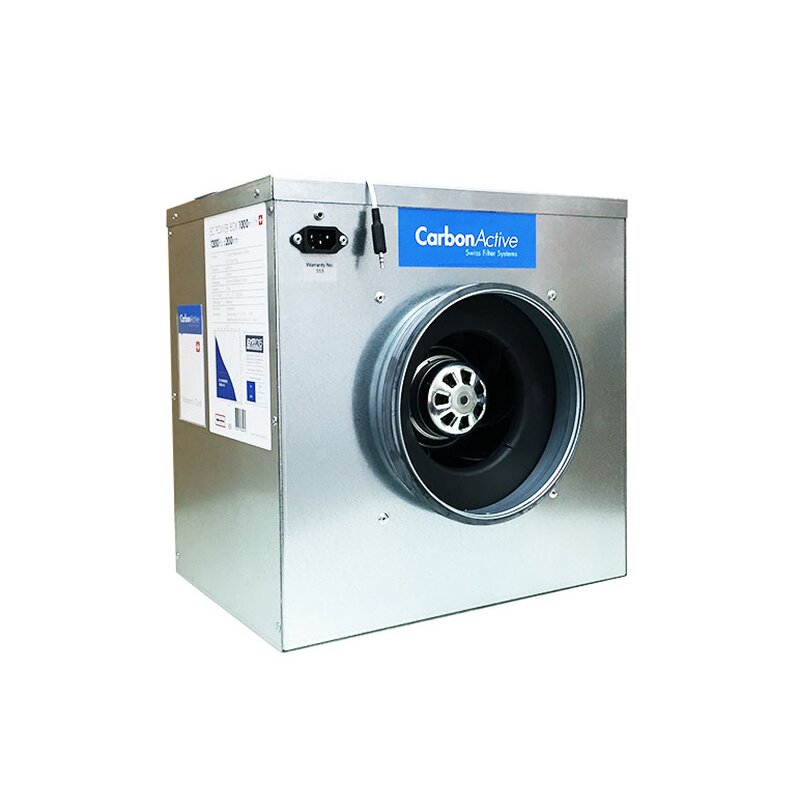 CarbonActive EC EBM Silent Box 1250m³/h 250mm 980 Pa