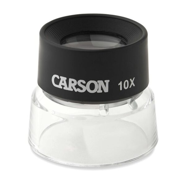Carson LumiLoupe 10x Standlupe mit 25mm Doppellinse LL-10 Carson LumiLoupe 10x Standlupe mit 25mm Doppellinse LL-10