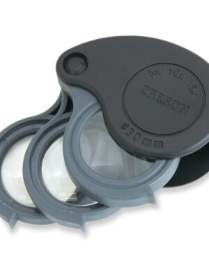 Carson TriView 5x/10x/15x Klapplupe TV-15