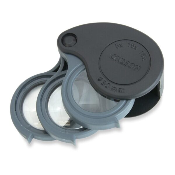 Carson TriView 5x/10x/15x Klapplupe TV-15 Carson TriView 5x/10x/15x Klapplupe TV-15