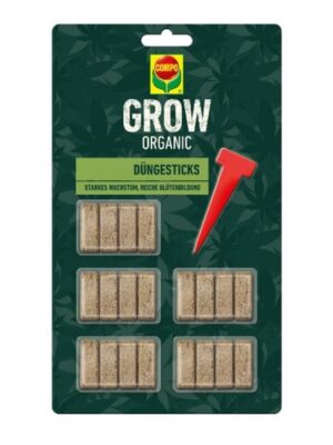 COMPO GROW ORGANIC Düngesticks 20 Stück COMPO GROW ORGANIC Düngesticks 20 Stück