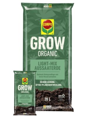 COMPO GROW ORGANIC Light-Mix Aussaaterde 20L