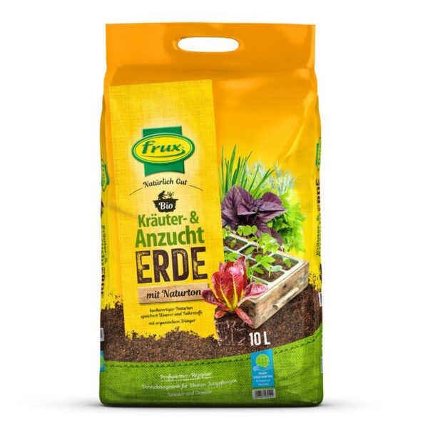 Frux Bio Kräuter- & Anzuchterde 10 L