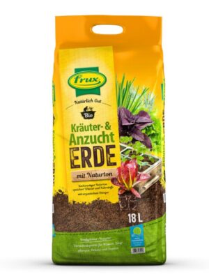 Frux Bio Kräuter- & Anzuchterde 18 L