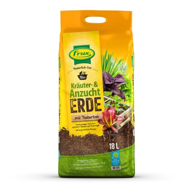 Frux Bio Kräuter- & Anzuchterde 18 L