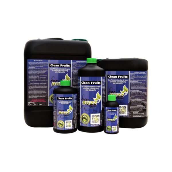 Green Buzz Nutrients Clean Fruits
