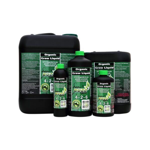 Green Buzz Nutrients Organic Grow Liquid Green Buzz Nutrients Organic Grow Liquid