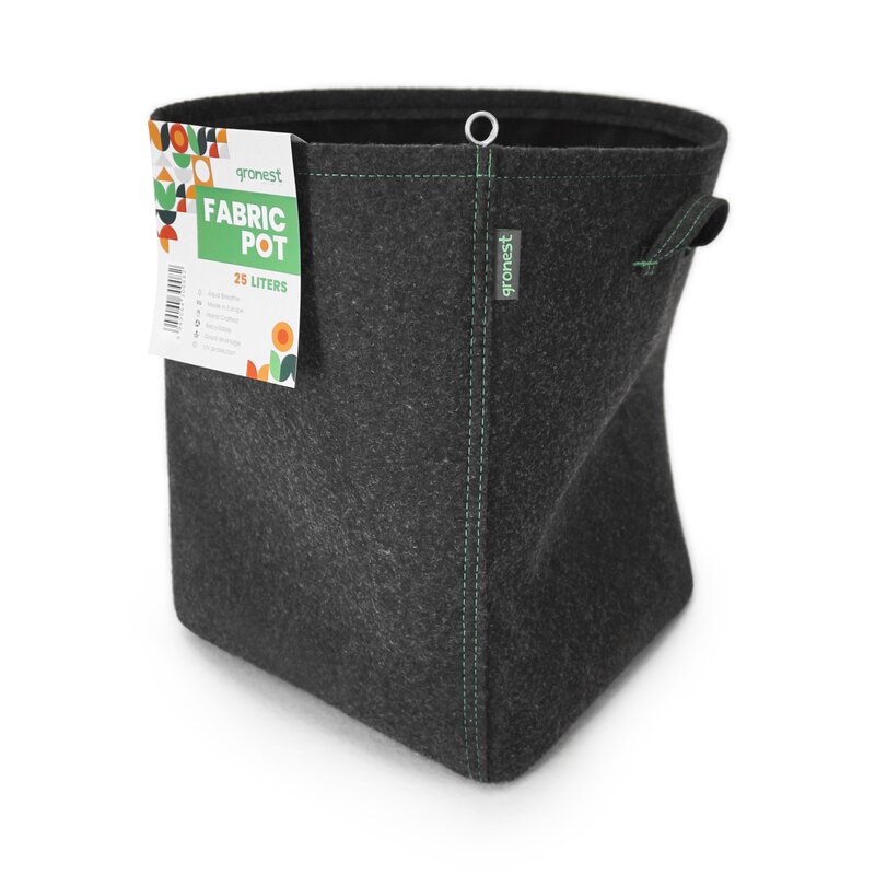 Gronest Stofftopf 25L 27 x 27 x 35 cm