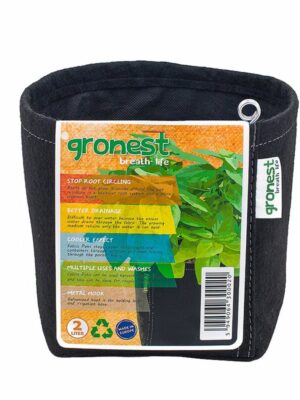 Gronest Stofftopf 2L 12 x 12 x 14 cm