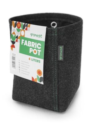 Gronest Stofftopf 4L 14 x 14 x 20 cm