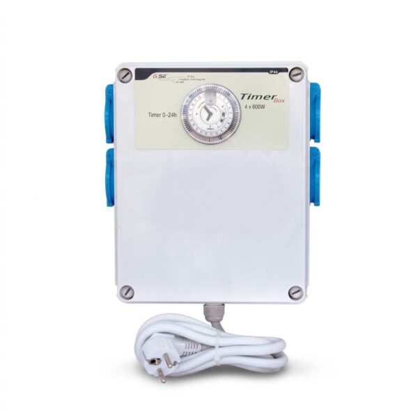 GSE Timer Box II 4 x 600 Watt + Heizung GSE Timer Box II 4 x 600 Watt + Heizung