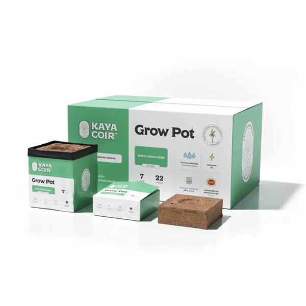 Kaya Coir 7″ Grow Pot 7,57L