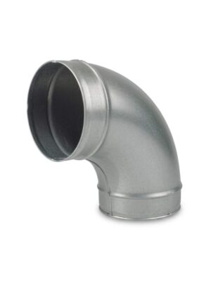 Metallteile Bogen 90 Grad 125mm