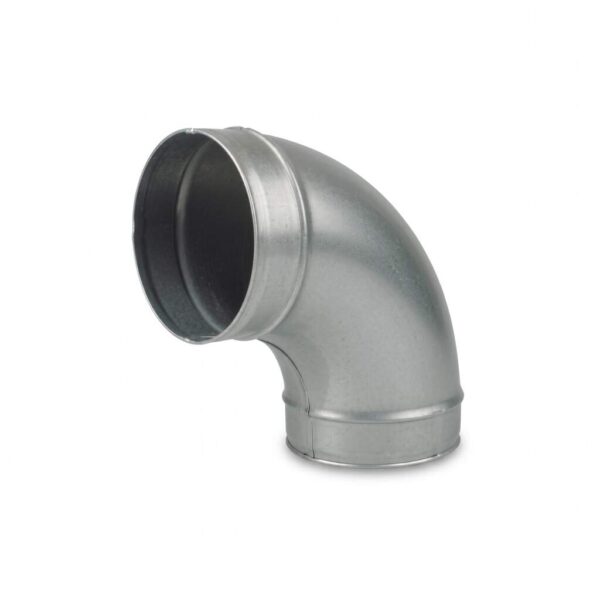Metallteile Bogen 90 Grad 125mm