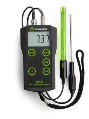 Milwaukee pH/Temp Meter MW102 PRO+