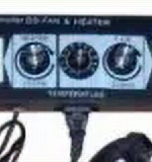 Palida Temperaturregler für Lüfter/ Heizer, 2 x 1000 W