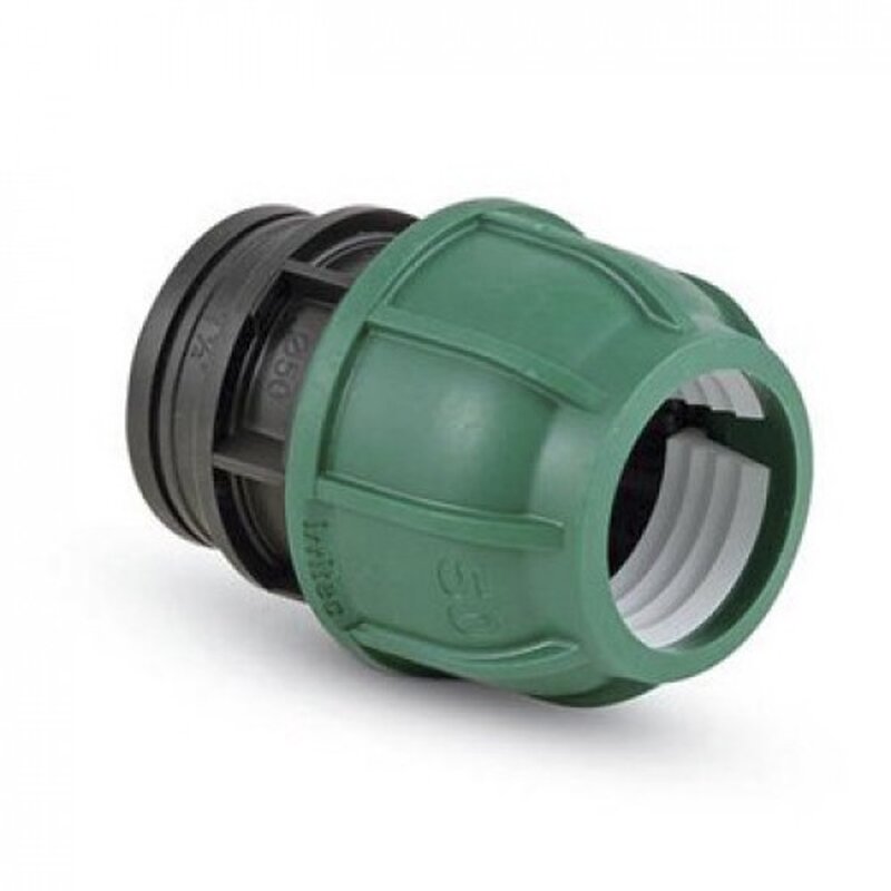 PE Kupplung 20mm-3/4" IG Schraub