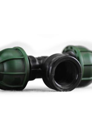 PE T-Stück 20mm-3/4" IG-20mm Schraub