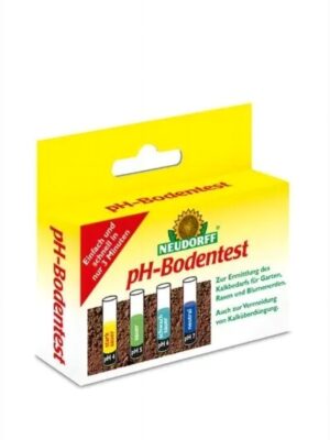 pH Bodentest für 8 Tests