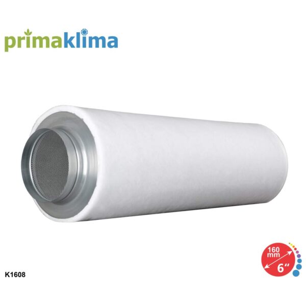 Prima Klima Aktivkohlefilter Industry Line K1608, 880 m3/h, ø 160mm Prima Klima Aktivkohlefilter Industry Line K1608, 880 m3/h, ø 160mm