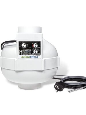 Prima Klima EC-TC Ventilator Temp. Controlled 100mm 580 m³/h