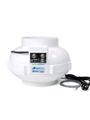 Prima Klima EC-TC Ventilator Temp.Controlled 200mm 1350m³/h