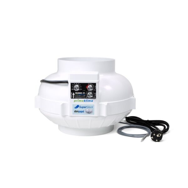 Prima Klima EC-TC Ventilator Temp.Controlled 200mm 1350m³/h Prima Klima EC-TC Ventilator Temp.Controlled 200mm 1350m³/h