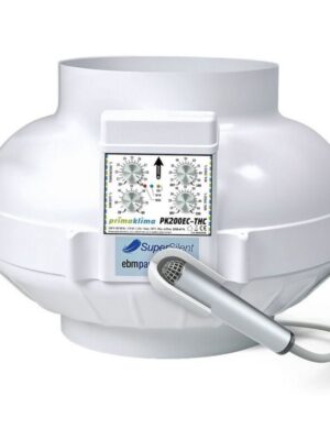 Prima Klima EC-THC Ventilator Temp&Hygro Control 1350m³/h 200mm
