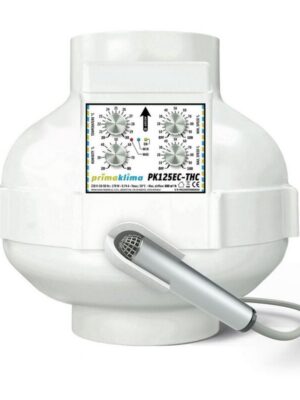 Prima Klima EC-THC Ventilator Temp&Hygro Control 680m³/h 125mm