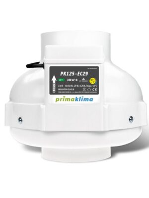 Prima Klima EC Ventilator 330m³/h 125mm Nicht Dimmbar