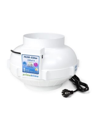 Prima Klima ECblue Ventilator 200mm 1350m³/h RJ45