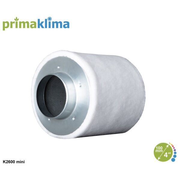 Prima Klima ECO Edition Carbon Filter 170m³/h 100mm Flansch Prima Klima ECO Edition Carbon Filter 170m³/h 100mm Flansch