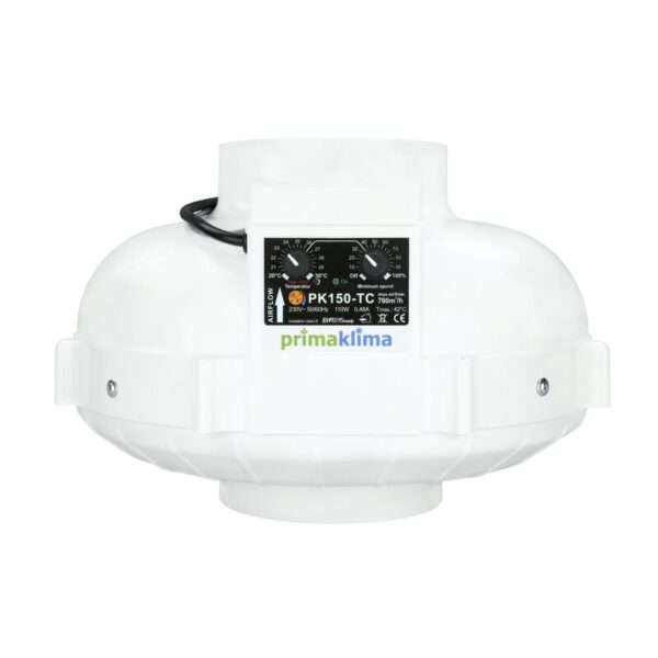 Prima Klima Fan 150 760m³/ h Temp. Controlled