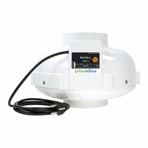 Prima Klima I Speed radial Ventilator 150 760m³/h Prima Klima I Speed radial Ventilator 150 760m³/h