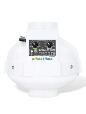 Prima Klima PK100-TC, Ø 100mm, max 280m³/h, 40 W, Temperatur geregelt Prima Klima PK100-TC, Ø 100mm, max 280m³/h, 40 W, Temperatur geregelt