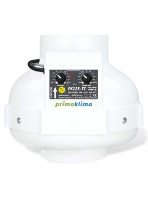 Prima Klima PK125-TC, Ø 125mm, max 400 m³/h, 60 W, Temperatur geregelt Prima Klima PK125-TC, Ø 125mm, max 400 m³/h, 60 W, Temperatur geregelt