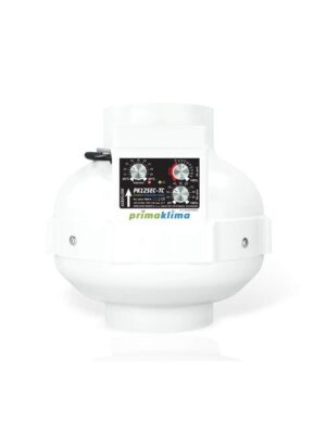 Prima Klima PK125EC-TC, Ø 125mm, max 680 m³/h, 170 W, Temperatur geregelt Prima Klima PK125EC-TC, Ø 125mm, max 680 m³/h, 170 W, Temperatur geregelt