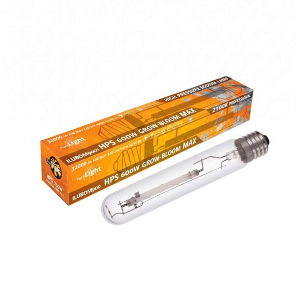 Pure Light HPS 600 Watt Grow-Bloom Max Pure Light HPS 600 Watt Grow-Bloom Max