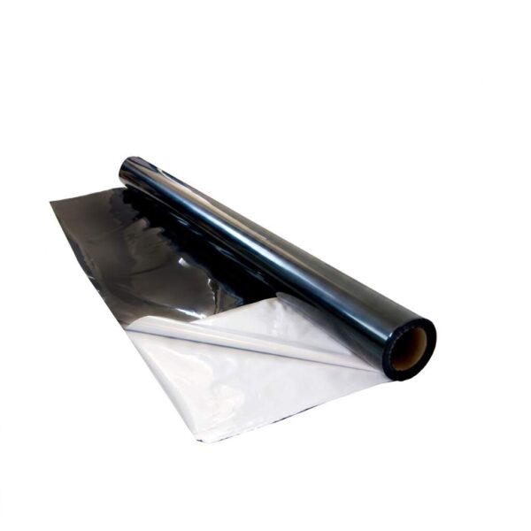Schwarz-Weiß Folie 10 m Rolle 125mu Schwarz-Weiß Folie 10 m Rolle 125mu