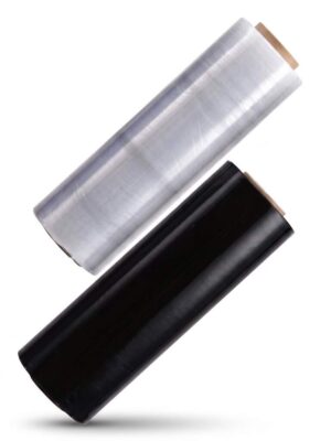 Schwarz/Weiß Folie 30m Rolle 125mu