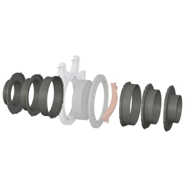 Secret Jardin Connector 100mm für Ducting Flange 16