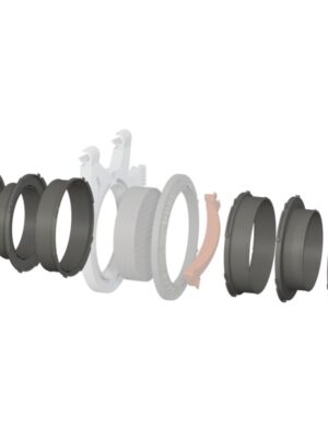Secret Jardin Connector 125mm für Ducting Flange 16