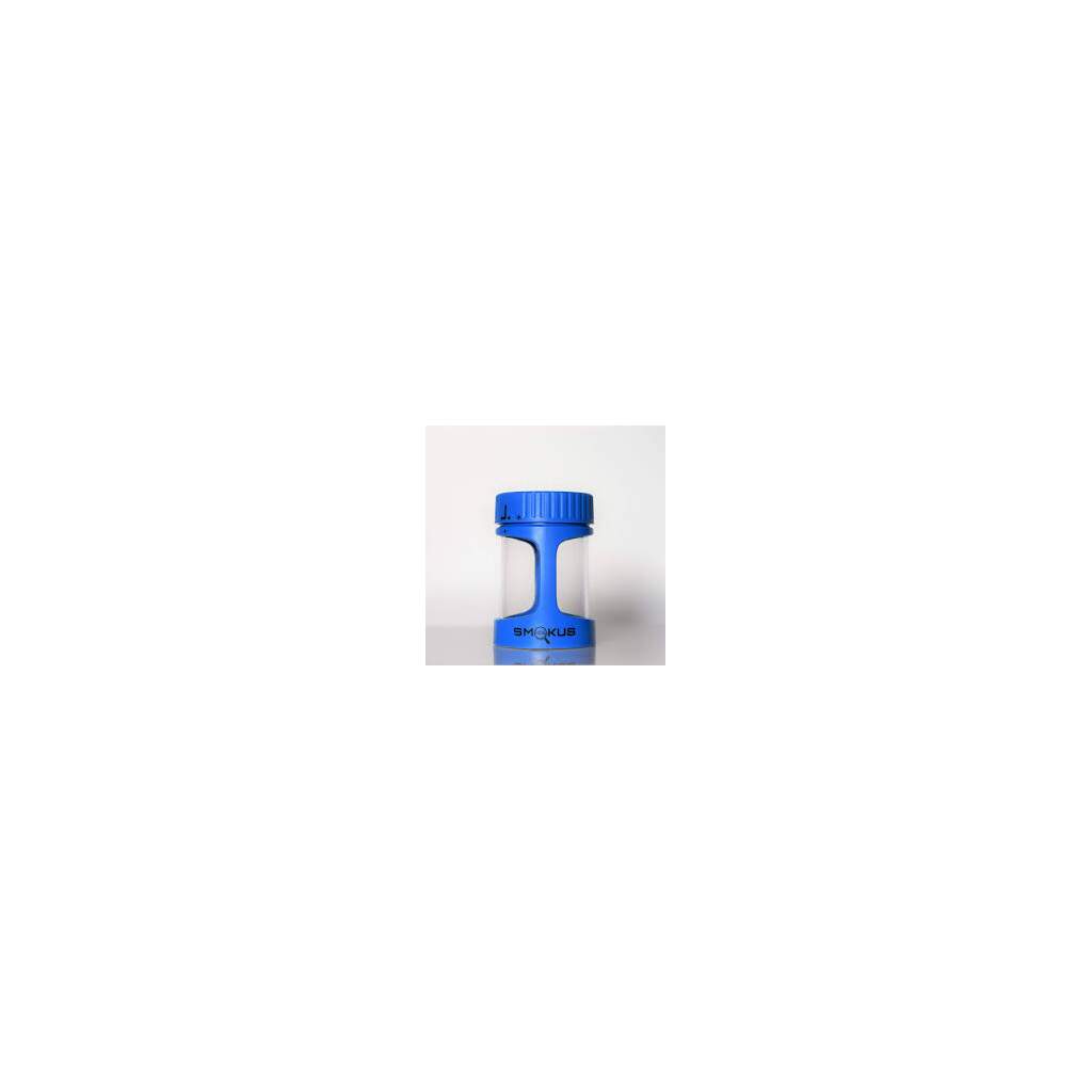 Smokus Focus Stash Jar (zum Schrauben) Blau
