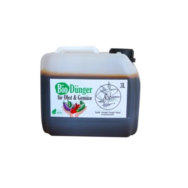 S&R Organics Bio Obst- und Gemüsedünger 3L S&R Organics Bio Obst- und Gemüsedünger 3L