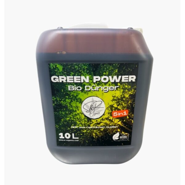 S&R Organics Green Power 5in1 Bio Dünger 10 Liter