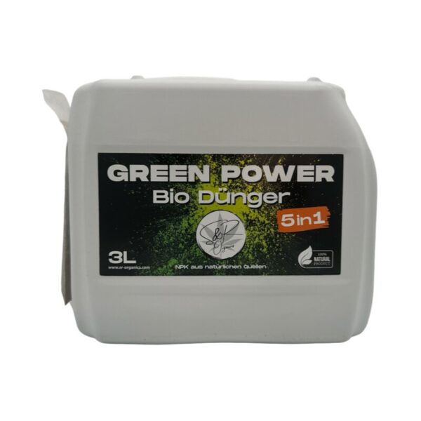 S&R Organics Green Power 5in1 Bio Dünger 3 Liter S&R Organics Green Power 5in1 Bio Dünger 3 Liter