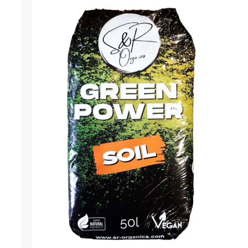 S&R Organics GreenPower Soil Light Mix mit Perlite 50L