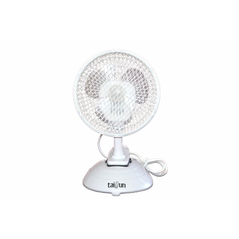 Umluftventilator Vergleich: Taifun ClipVent 15cm mit Tischhalter