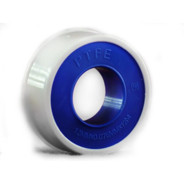 Teflonband Rolle 12m x12mm x 0,075mm Teflonband Rolle 12m x12mm x 0,075mm